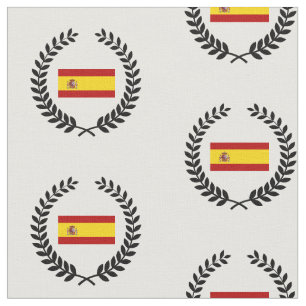 Tecido Bandeira da espanha