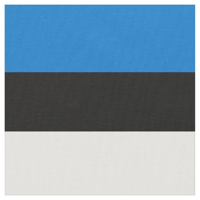 Tecido Bandeira da Estônia (Detalhe)