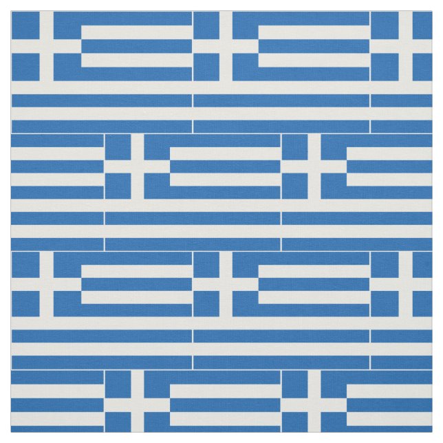 Tecido Bandeira da Grécia (Modelo)