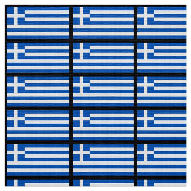 Tecido Bandeira da Grécia (Modelo)