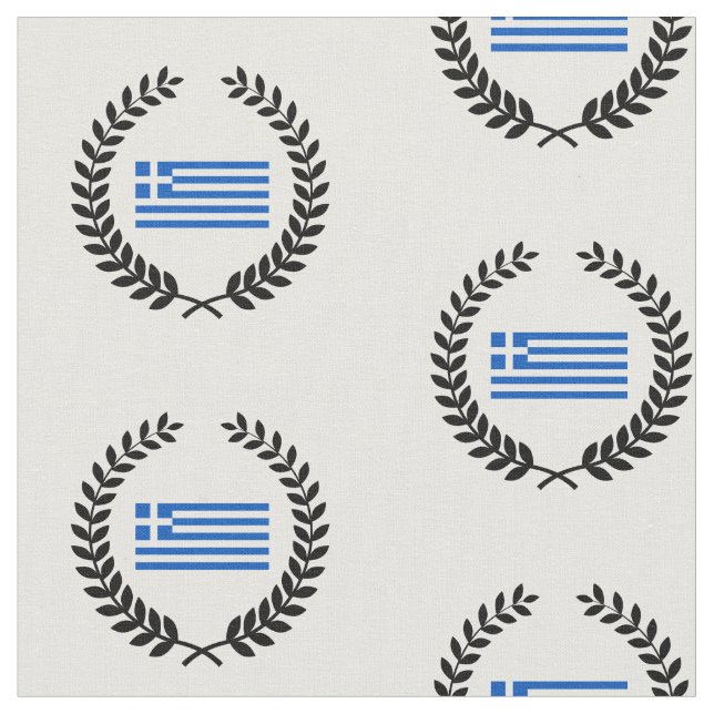 Tecido Bandeira da Grécia (Detalhe)