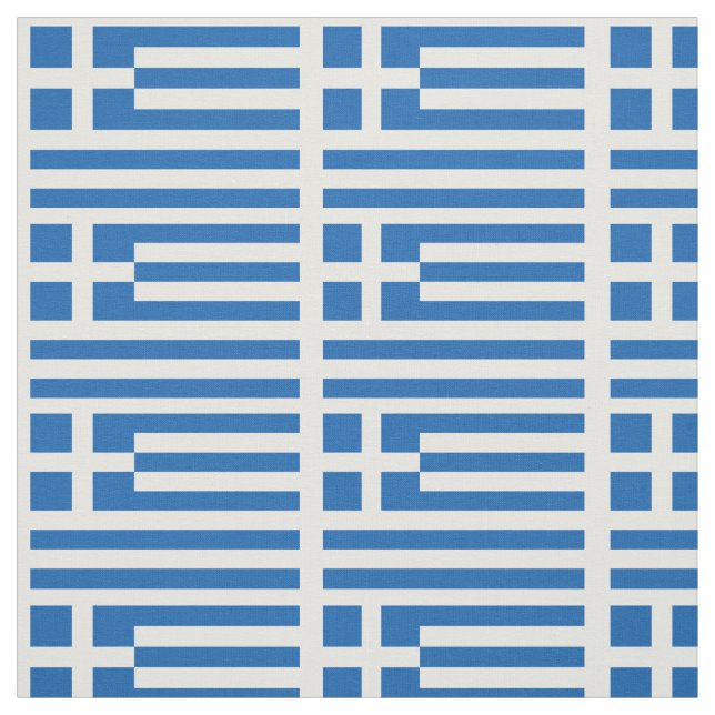 Tecido Bandeira da Grécia (Modelo)