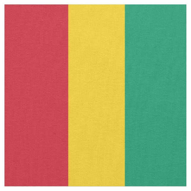 Tecido bandeira da Guiné (Detalhe)