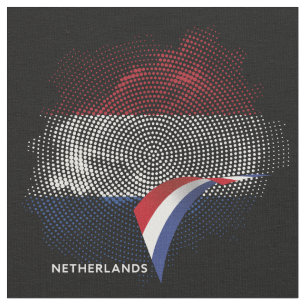 Tecido bandeira da Holanda