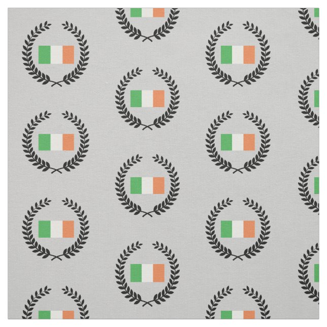 Tecido Bandeira da Irlanda (Modelo)