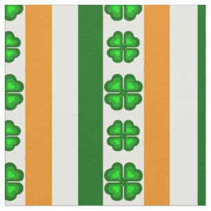 Tecido Bandeira da Irlanda/Laranja, branca e verde, galer