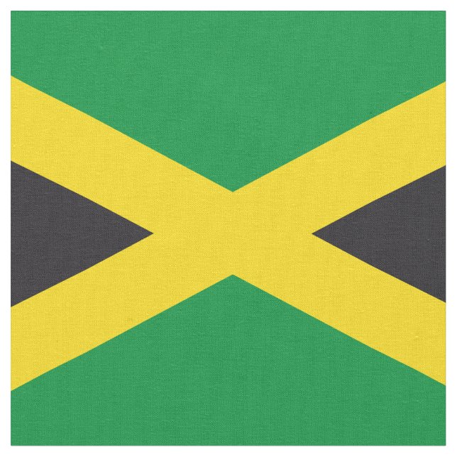Tecido bandeira da Jamaica (Detalhe)