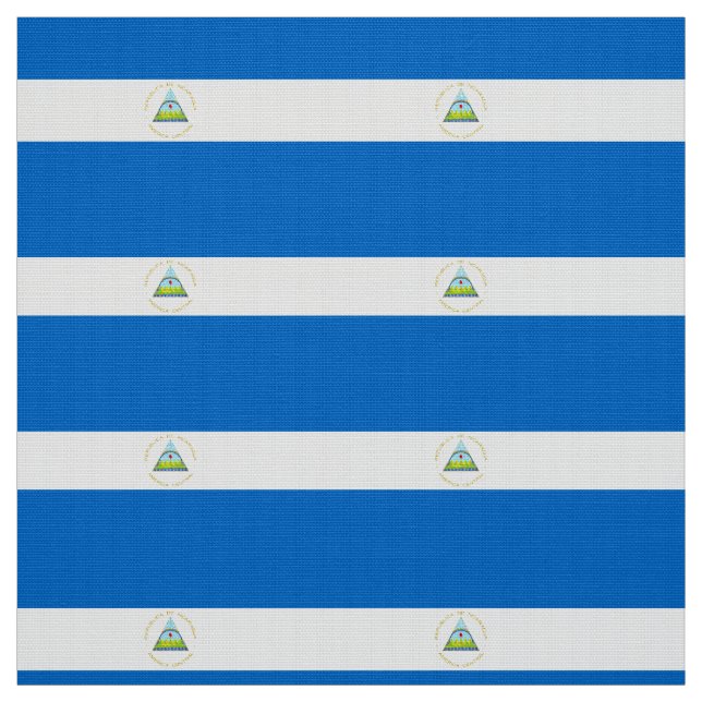 Tecido Bandeira da Nicarágua (Modelo)