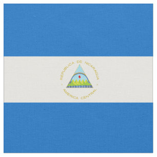 Tecido Bandeira da Nicarágua