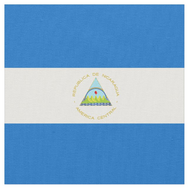Tecido Bandeira da Nicarágua (Detalhe)