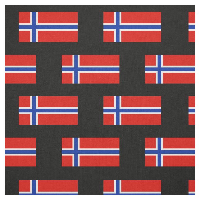 Tecido Bandeira da Noruega (Modelo)