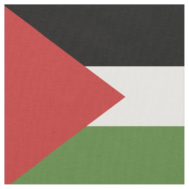 Tecido bandeira da Palestina (Detalhe)