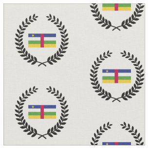 Tecido Bandeira da República Centro-Africana