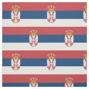Tecido Bandeira da Sérvia