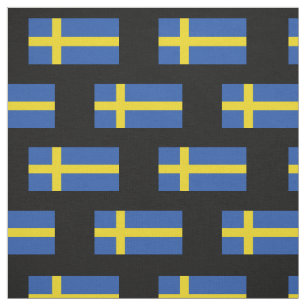 Tecido Bandeira da suecia