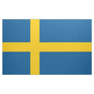 Tecido Bandeira da suecia