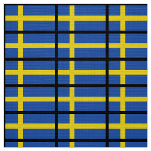 Tecido Bandeira da suecia