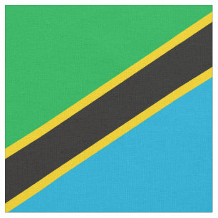 Tecido Bandeira da Tanzânia