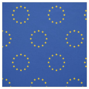 Tecido Bandeira da União Europeia Patriótica