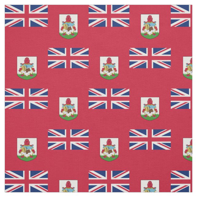 Tecido Bandeira das Bermudas Patriótica (Modelo)
