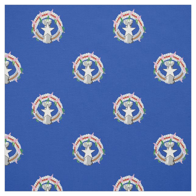 Tecido Bandeira das Ilhas Marianas do Norte (Modelo)