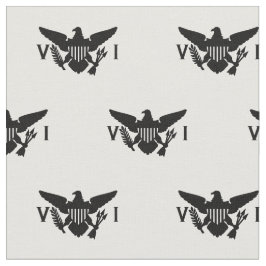 Tecido Bandeira das Ilhas Virgens dos EUA (Pequeno) Branc