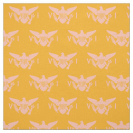 Tecido Bandeira das Ilhas Virgens dos EUA (Pequeno) Laran