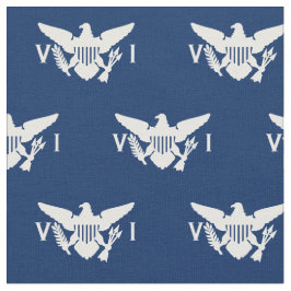 Tecido Bandeira das Ilhas Virgens dos EUA (Pequeno) Marin