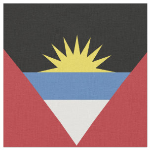 Tecido Bandeira de Antígua e Barbuda