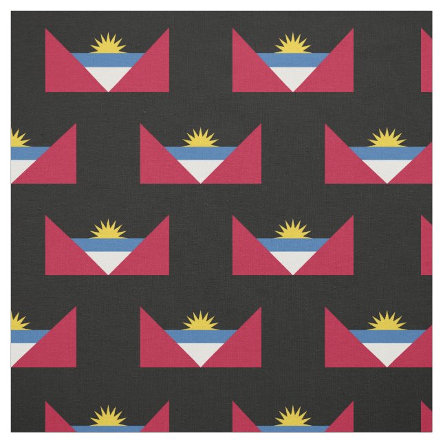 Tecido Bandeira de Antígua e de Barbuda (Modelo)