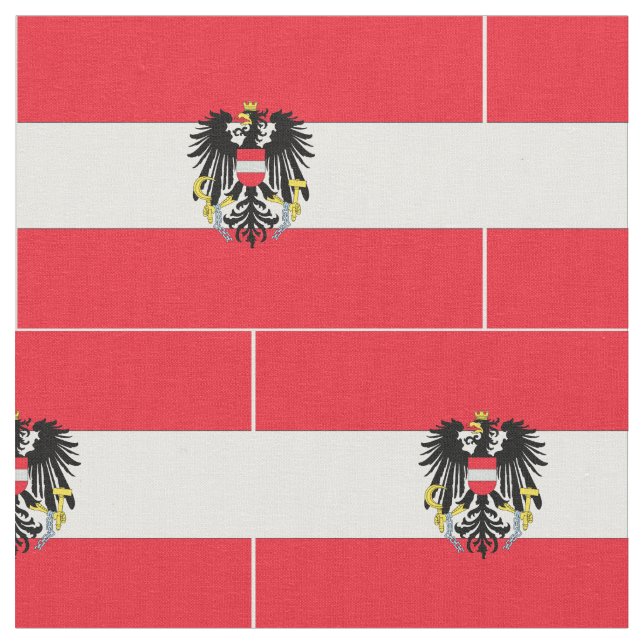 Tecido Bandeira de Áustria (Detalhe)