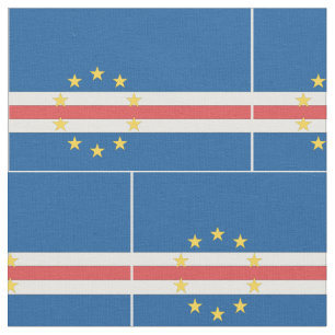 Tecido Bandeira de Cabo Verde