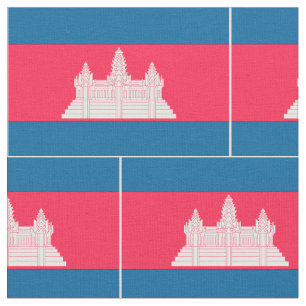 Tecido Bandeira de Cambodia