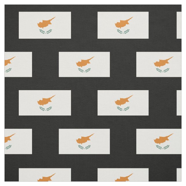 Tecido Bandeira de Chipre (Modelo)