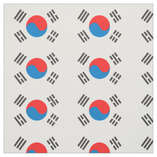 Tecido Bandeira de Coreia do Sul