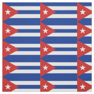 Tecido Bandeira de Cuba