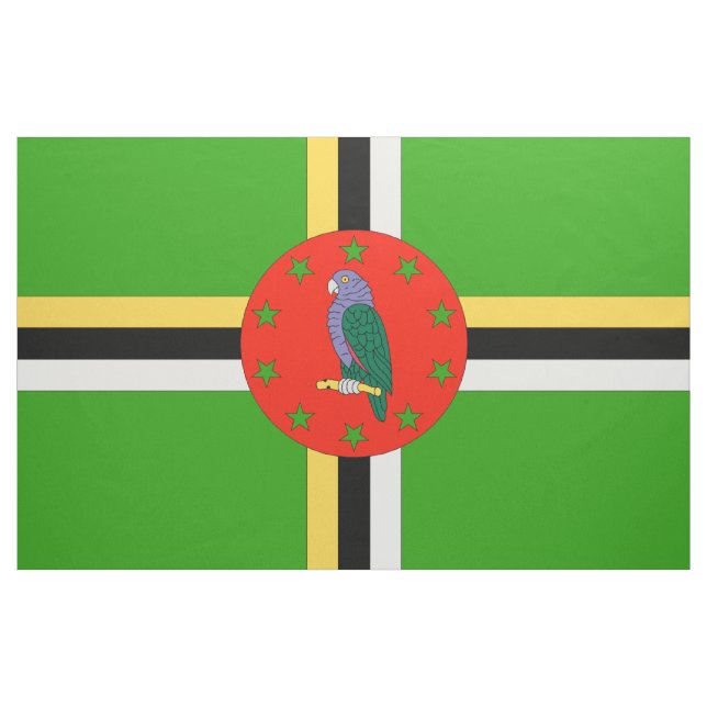 Tecido Bandeira de Dominica (Jarda)