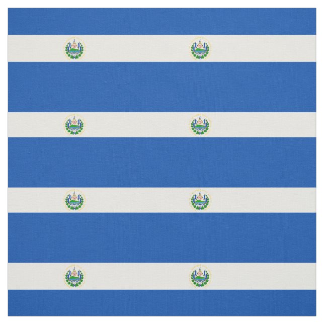 Tecido Bandeira de El Salvador (Modelo)