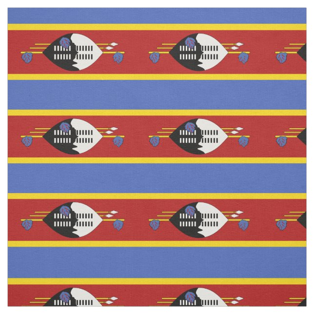 Tecido Bandeira de Essuatíni (Modelo)