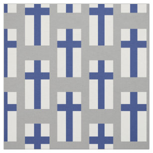 Tecido Bandeira de Finlandia