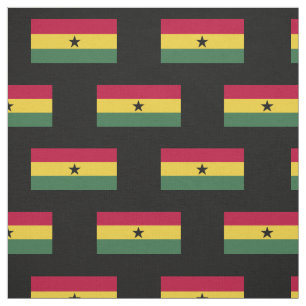 Tecido Bandeira de Ghana