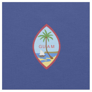 Tecido bandeira de Guam