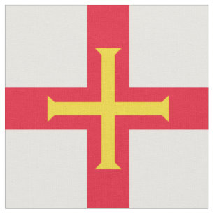 Tecido bandeira de Guernsey