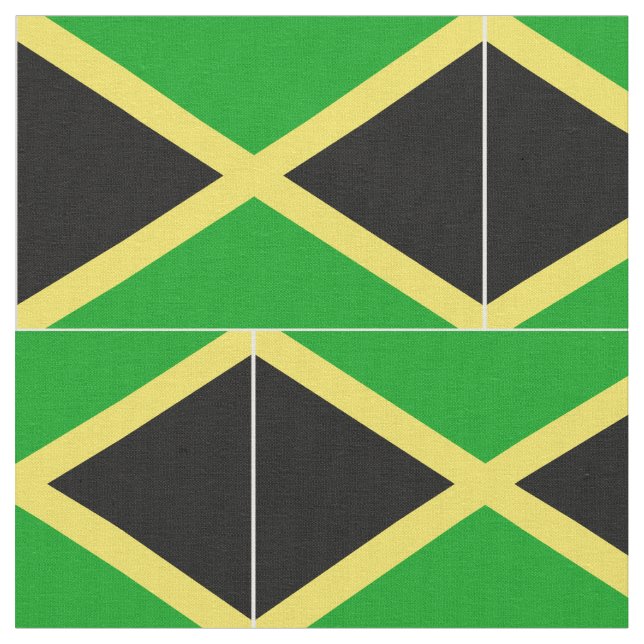 Tecido Bandeira de Jamaica (Detalhe)