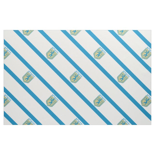 Tecido Bandeira de Jerusalém (Jarda)