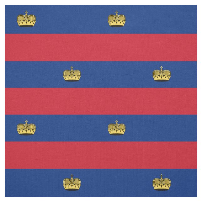 Tecido Bandeira de Liechtenstein (Modelo)