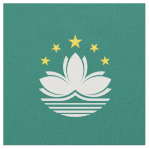 Tecido bandeira de Macau