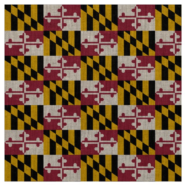 Tecido Bandeira de Maryland (Modelo)