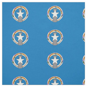 TECIDO BANDEIRA DE NORTHERN MARIANA ISLANDS