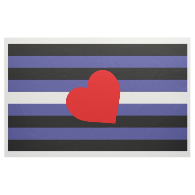 Tecido Bandeira de orgulho de couro (Jarda)